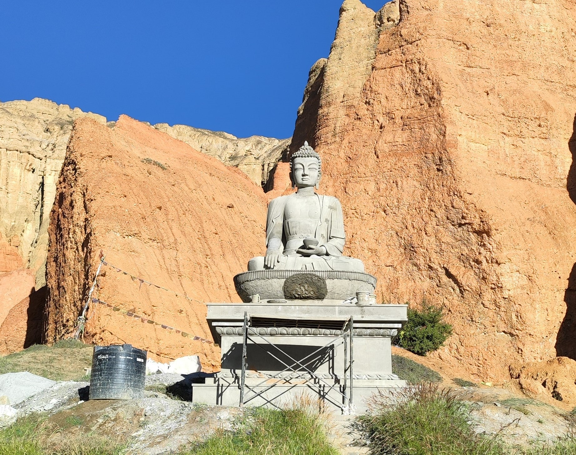 First Outside Status (Shakyamuni Buddha's Status) of Upper Mustang